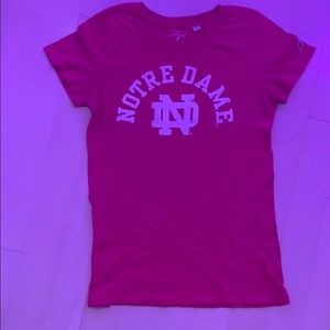 pink ND t shirt